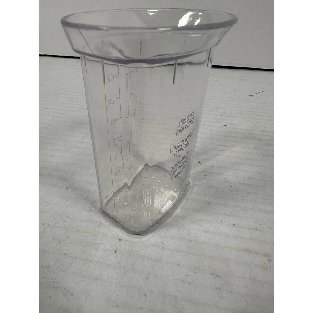 Hamilton Beach 70670 Food Processor Pusher Measuring Cup 6oz Replacement Part